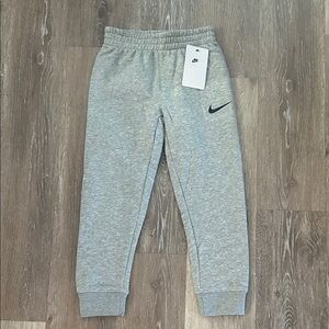 NEW Nike Kids Light Gray Joggers